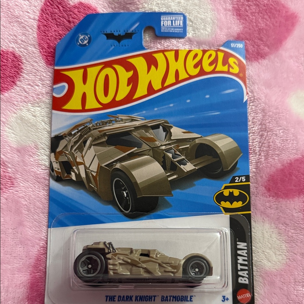 Mattel Hot Wheels The Dark Knight Batmobile - Tan